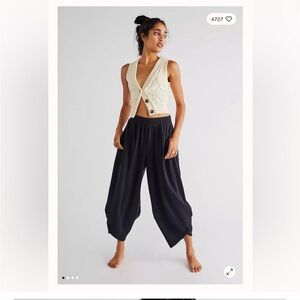 FREE PEOPLE MOVEMENT - Leo Pants Black SMALL